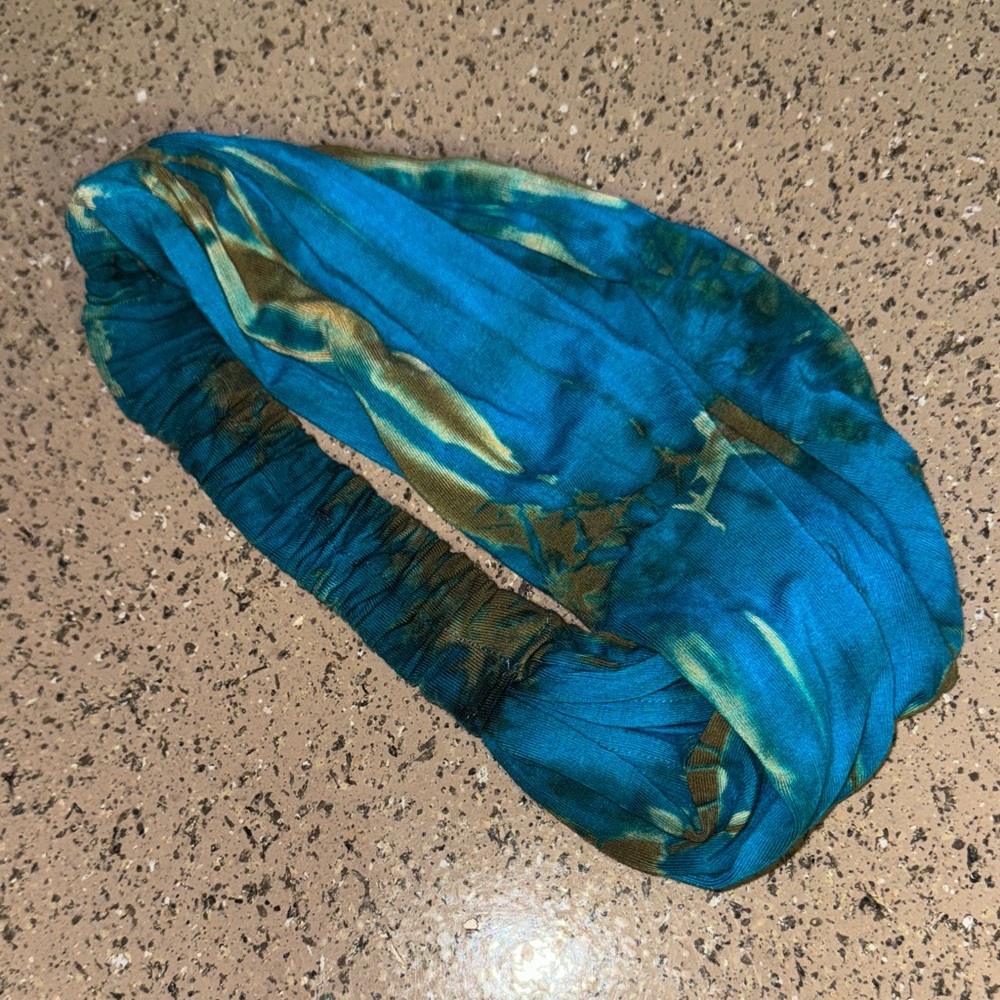 Kathmandu Imports Teal and Brown Women's Headband